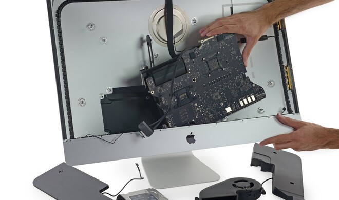 iMac in Einzelteilen