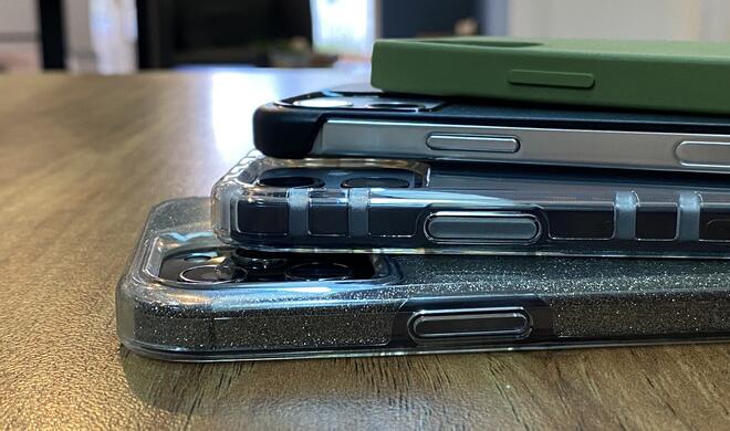 Im Seitenprofil wird der Unterschied besonders deutlich.