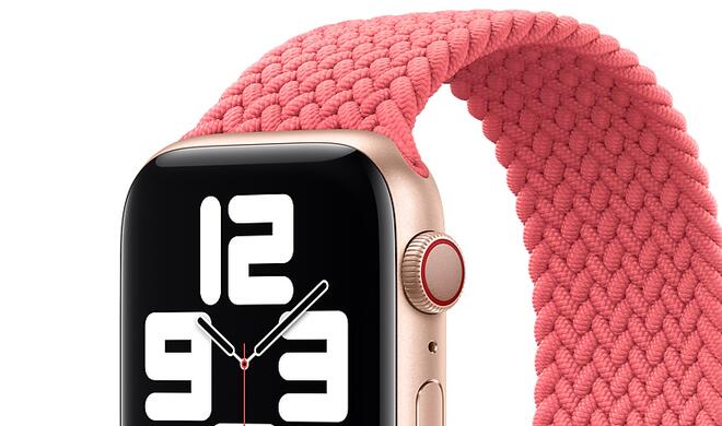 In die neuen Loop-Armbänder schlüpft man hinein, es gibt keinen Verschluss.