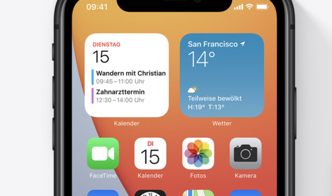 iOS 14 brachte die Widgets auf den Home-Bildschirm