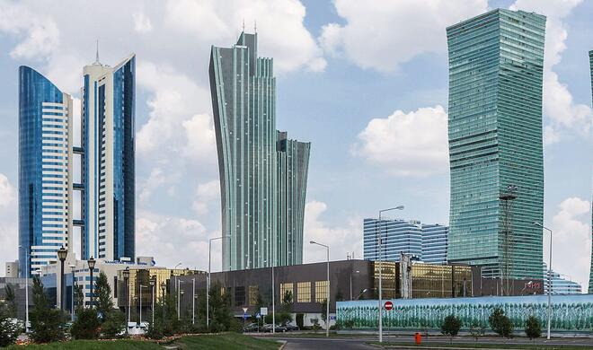 Skyline von Nur-Sultan