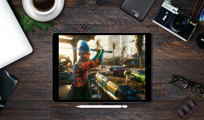 Über Dienste wie Stadia und GeForce Now kommen Hits wie Cyberpunk 2077 auch auf das iPad.