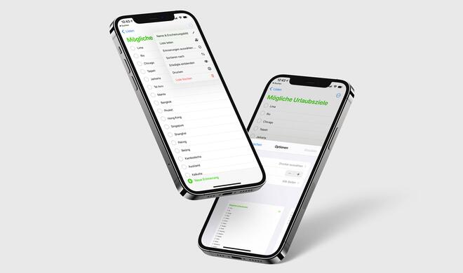 Erinnerungen lassen sich drucken