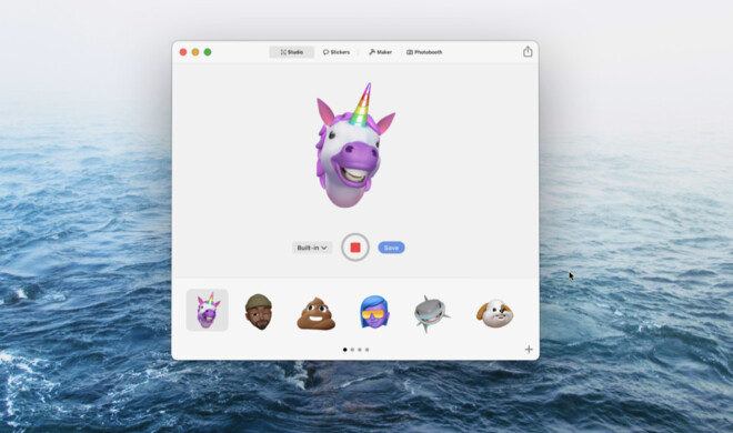 Memojis direkt am Mac erstellen