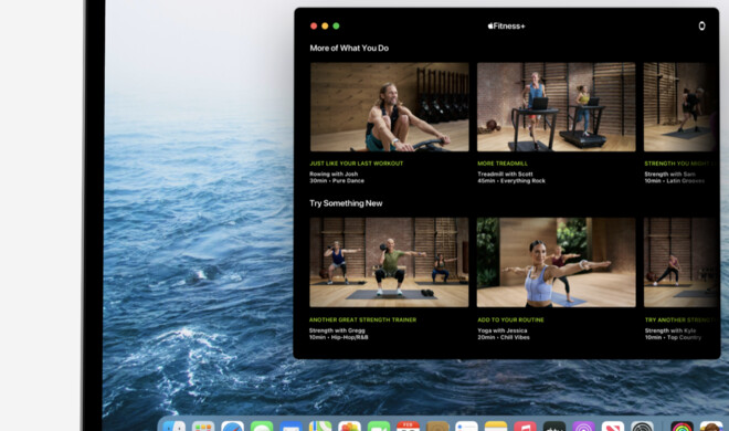 Fitness+ kommt auf den Mac