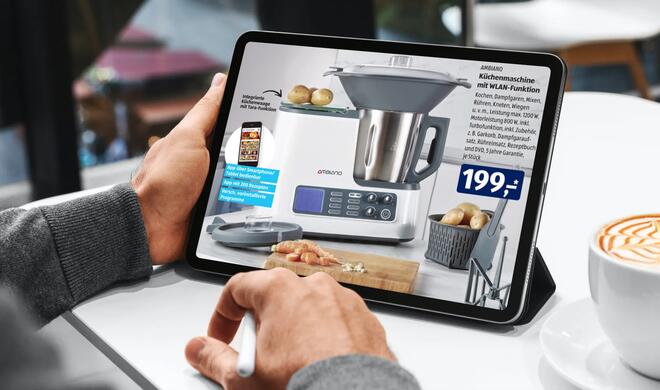 AMBIANO® Küchenmaschine mit WLAN-Funktion.