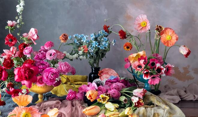 Aufgenommen mit dem iPhone 12 Pro Max von Nathan Underwood. Blumenarrangements von Kiana Underwood.