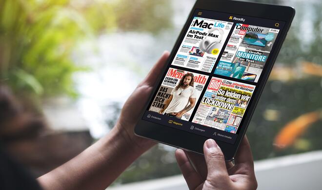 Mehr als 5.000 Magazine und seit Neuestem auch Zeitungen stehen in der Readly-Bibliothek bereit.