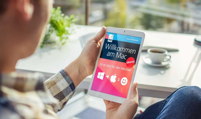 Willkommen am Mac. 