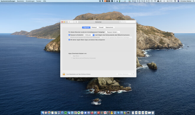Apple Watch ersetzt die Passworteingabe