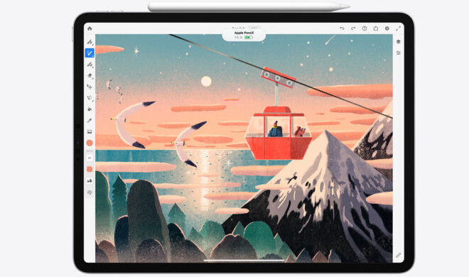 Adobe Fresko auf dem iPad Pro