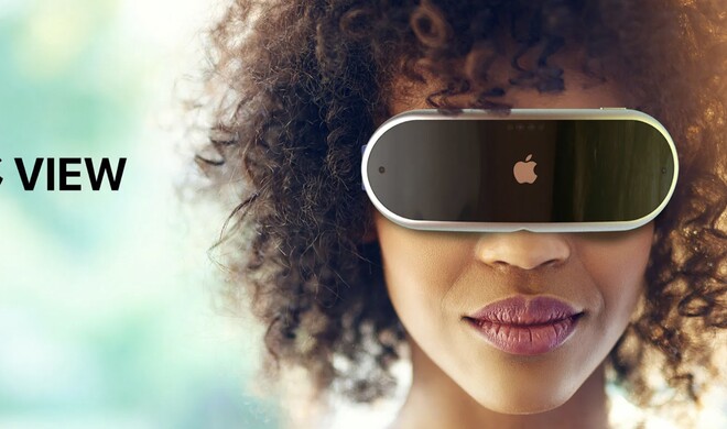 Mockup Apple VR-Brille