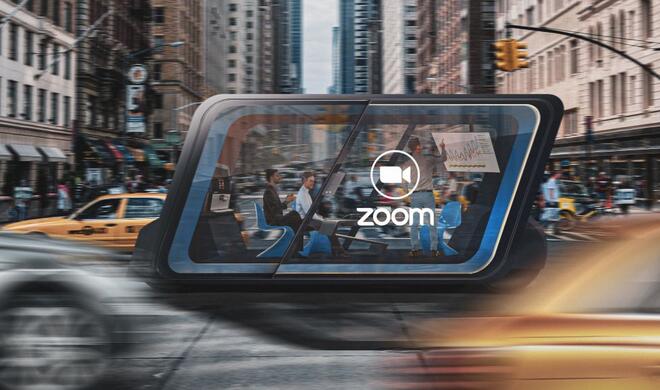 Von einem Termin zum nächsten kannst du mit dem Zoom-Taxis noch schnell eine Konferenz dazwischen schieben.