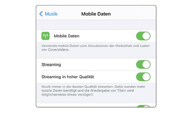 Mobile Daten
