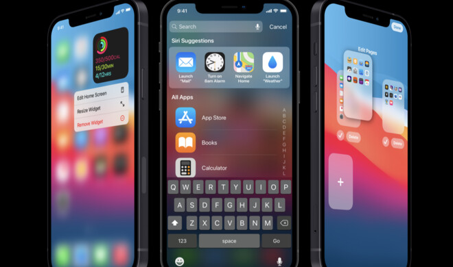 Der Home-Bildschirm könnte in iOS 15 noch feiner angepasst werden.