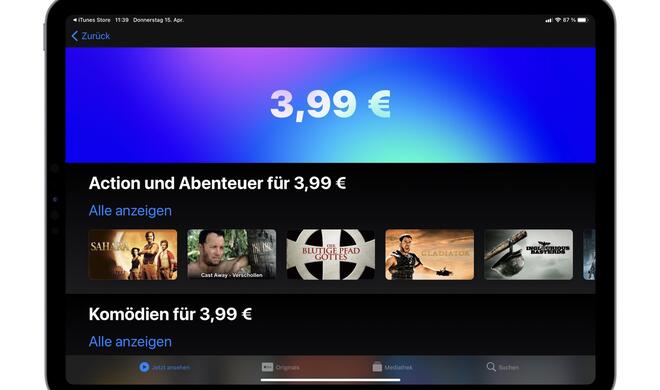 iTunes Filmdeal