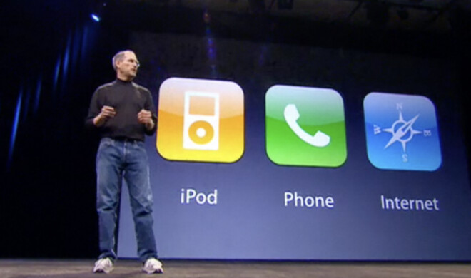 Steve Jobs stellt das iPhone vor