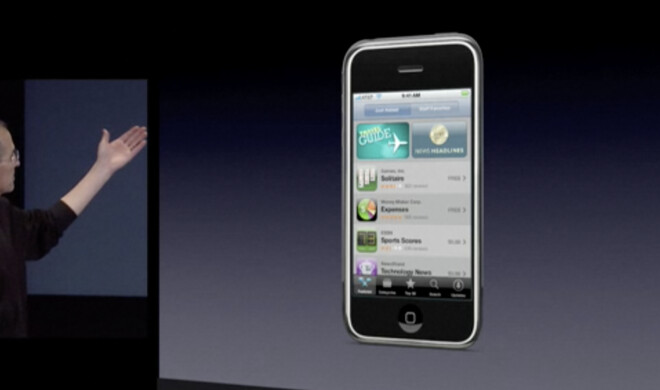 Steve Jobs gibt Ausblick auf den App Store