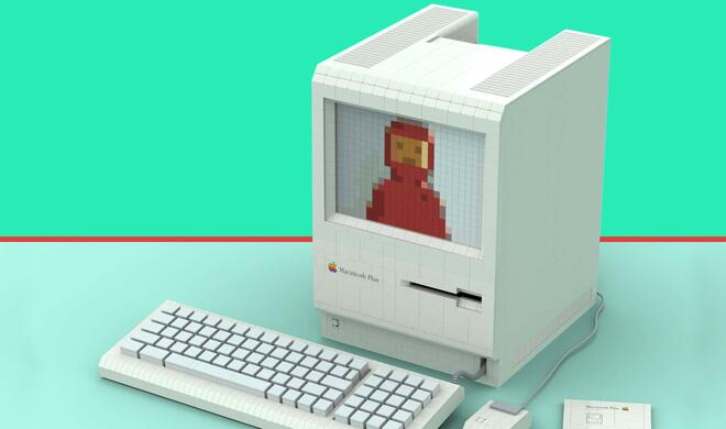 Macintosh Plus aus Lego