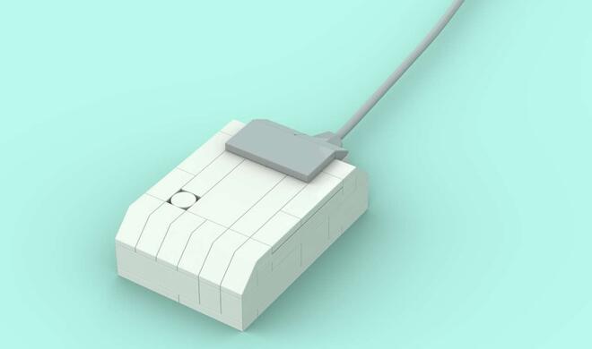 Mouse für Macintosh Plus aus Lego