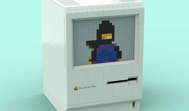 Macintosh Plus aus Lego