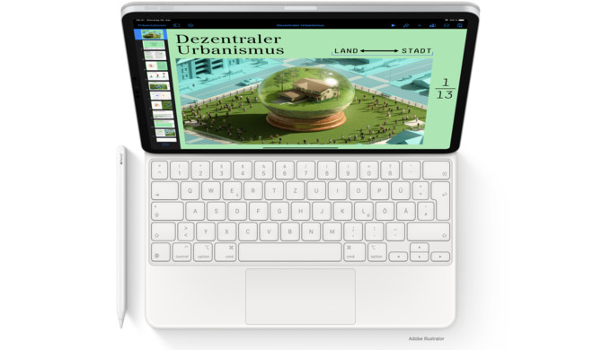iPad Pro mit Magic Keyboard