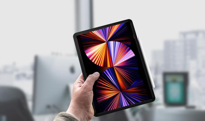 iPad Pro Light Purple Wallpaper