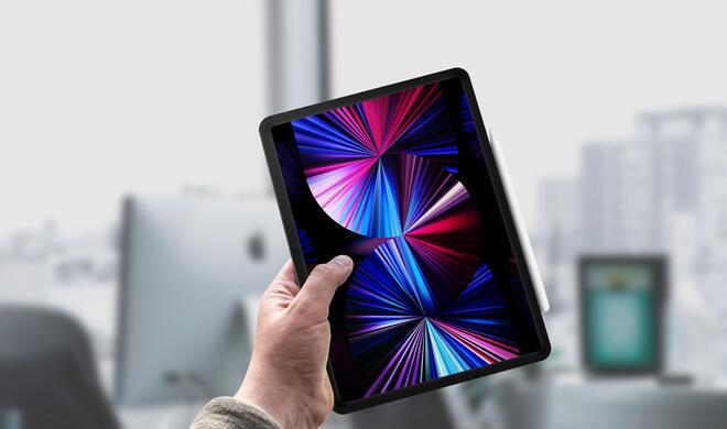 iPad Pro Light Blue Wallpaper