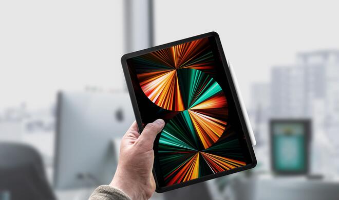 iPad Pro Dark Green Wallpaper