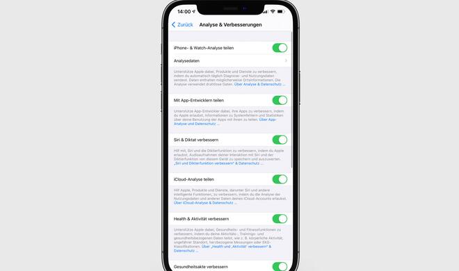 Batterie sparen durch Datenschutz