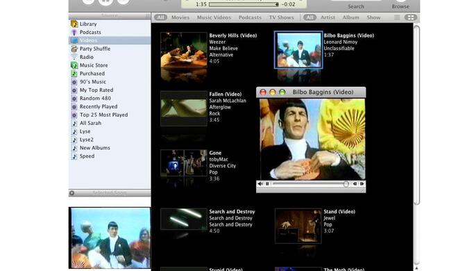 iTunes 6 Videoplayer (2005)