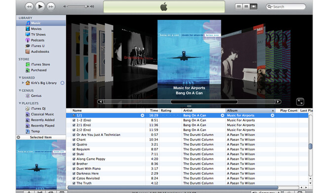 iTunes 9 Cover Flow (2009)