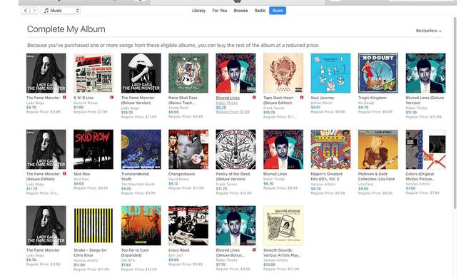 iTunes 12 Alben (2014)