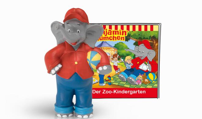 Benjamin Blümchen erlebt auch auf der Toniebox spannende Geschichten.