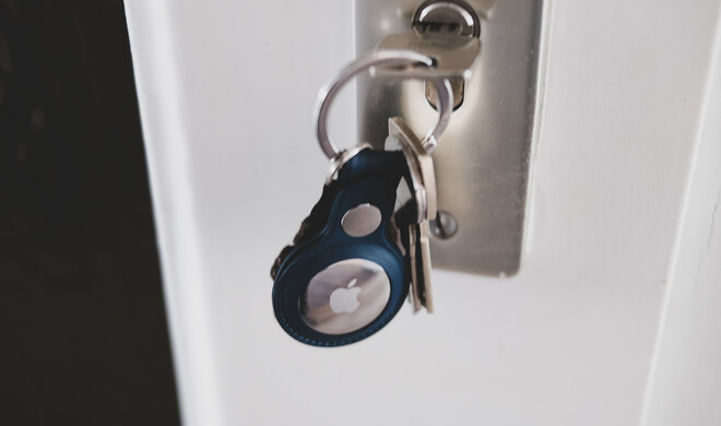 Der Schlüsselbund, das natürliche Habitat eines AirTag.