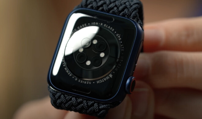 Apple Watch SE Unterseite