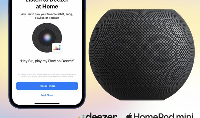 Deezer &amp; HomePod Mini