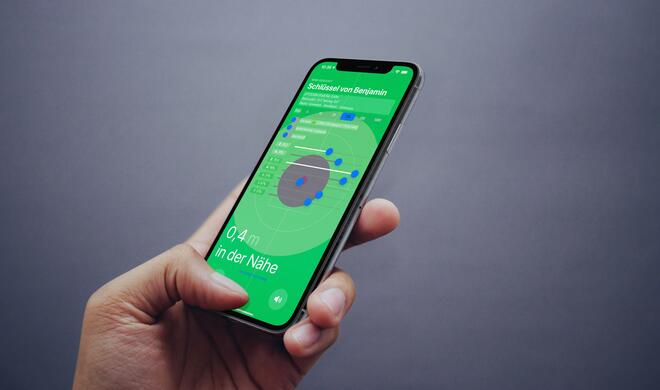 Die AirTags verbergen ein geheimes Menü