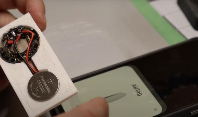 Modifizierter AirTag