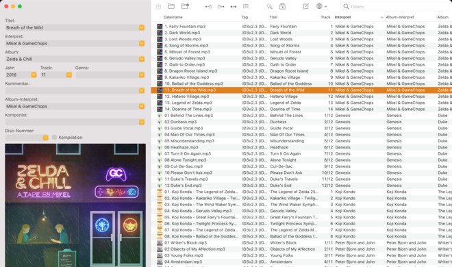 Das auf Windows-Systemen altgediente Mp3tag ist seit 2021 auch für den Mac erhältlich.