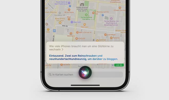 Wie viele iPhones braucht man, um eine Glühbirne zu wechseln?