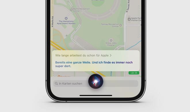 Wie lange arbeitest du schon für Apple?