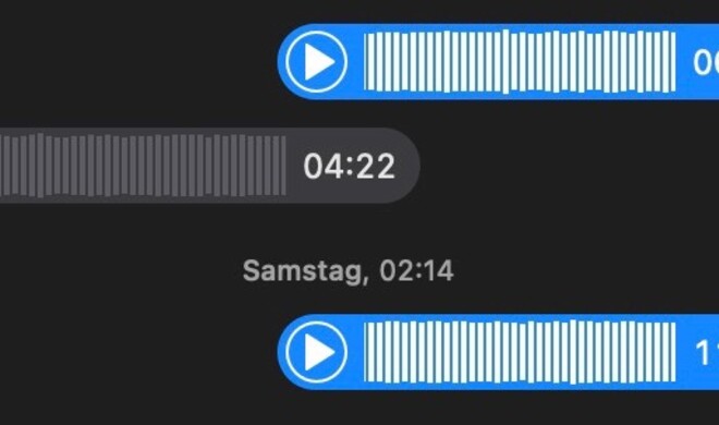Auch wenn mit der Übermittlung der Metadaten zu einer Sprachnachricht, etwa ihrer Länge, alles klappt, ist noch lange nicht gesagt, dass Sprachnachrichten in Apples iMessage Spaß machen.