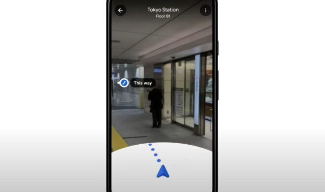 AR-Funktion für Karten
