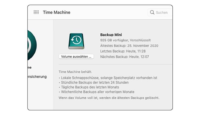 Daten schützen