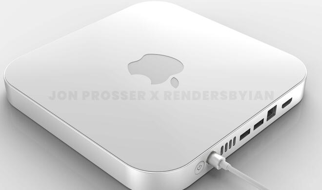 Mac mini mit neuer Rückseite