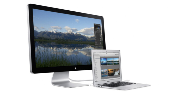 Thunderbolt Display mit MacBook Air
