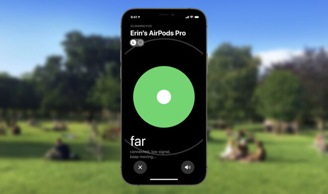 iOS 15 mit den AirPods