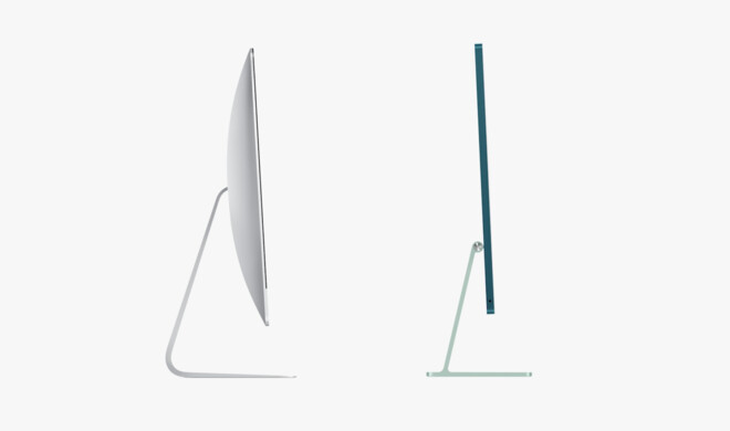 Apples neuer iMac ist deutlich dünner als sein Vorgänger