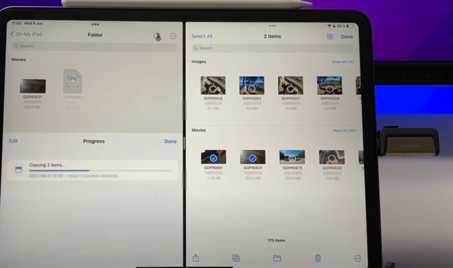 So sieht der Fortschrittsbalken aus
